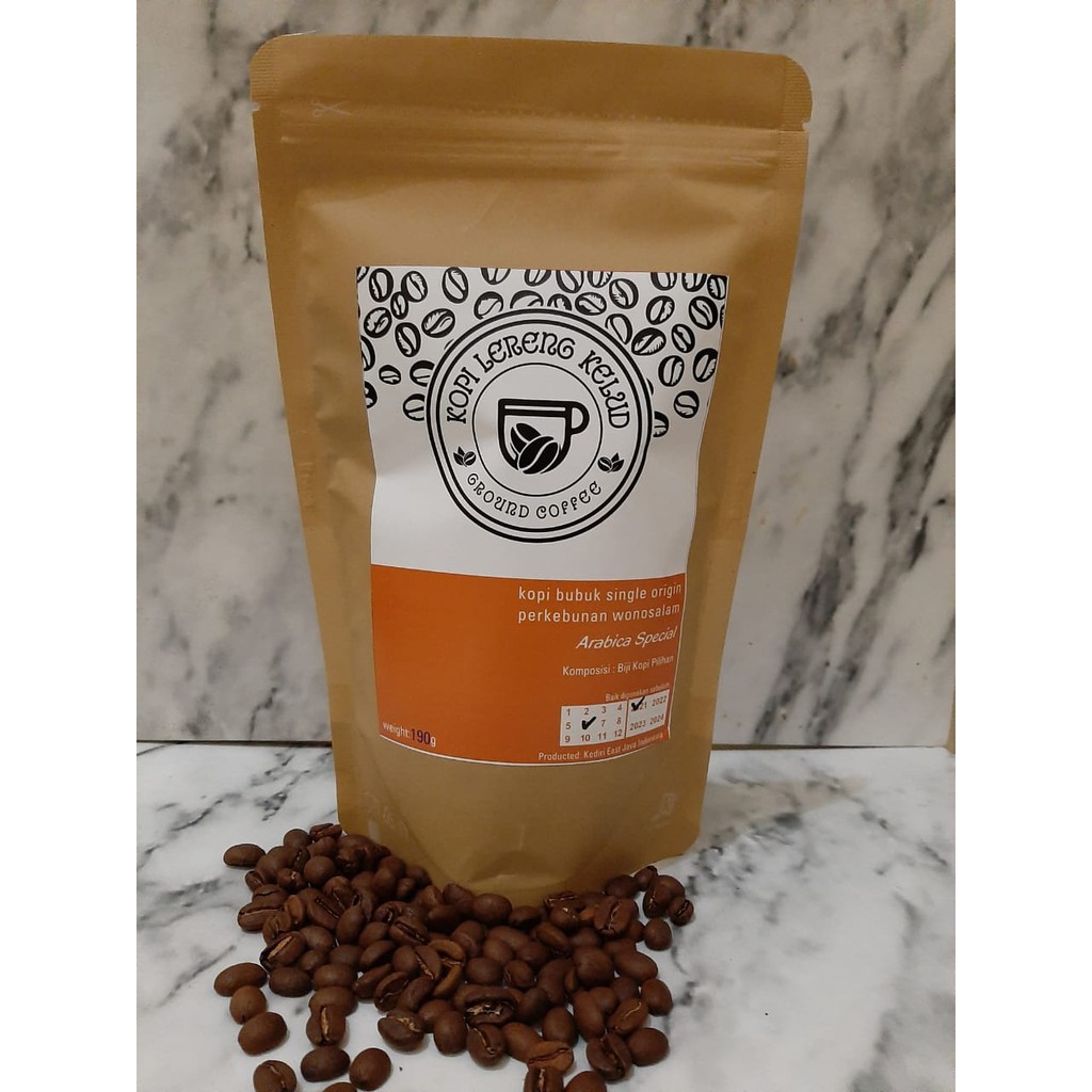 

Kopi Arabika 190 gram Kopi Lereng Kelud