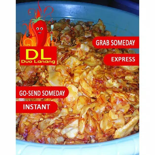

NEW Keripik singkong pedas cabe asli 100 % tanpa bahan pengawet
