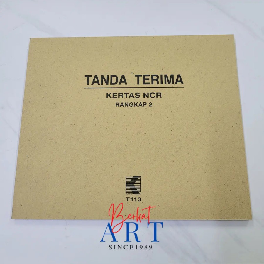 

Tanda Terima Barang Besar 1/2 Folio 2PLY Rangkap 2 NCR KURNIA