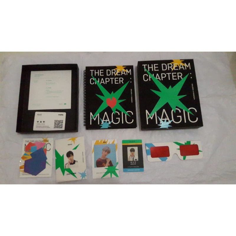 Unsealed album TXT THE DREAM CHAPTER magic pc soobin beomgyu