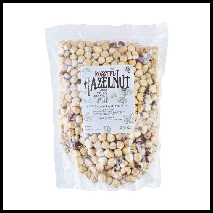 

DISKON TERBATAS !!! ROASTED HAZELNUT ( KACANG HAZELNUT PANGGANG ) - 1 KG TERLARIS