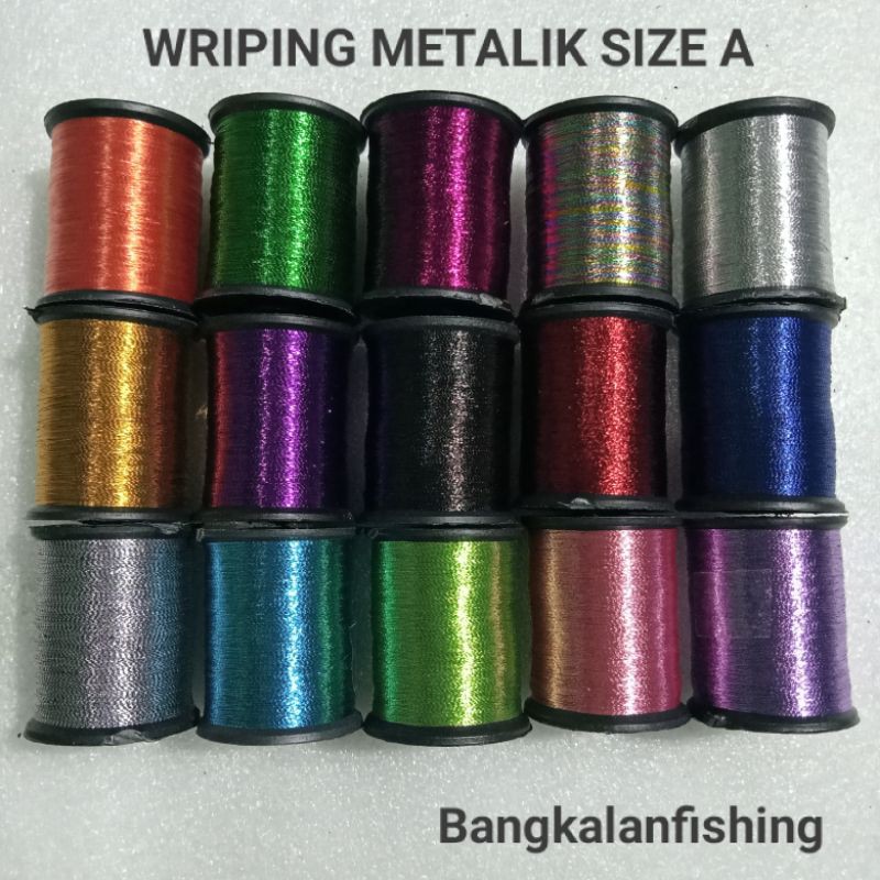 BENANG WRIPING METALIK SIZE A