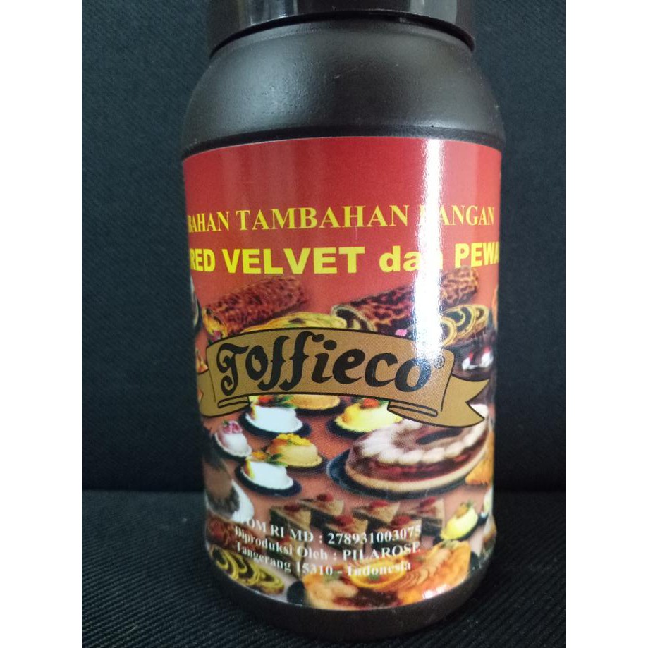 

31.87-Kue- Toffieco Red Velvet Perisa Dan Pewarna / Red Velvet -Terlengkap-Termurah-Dijamin.