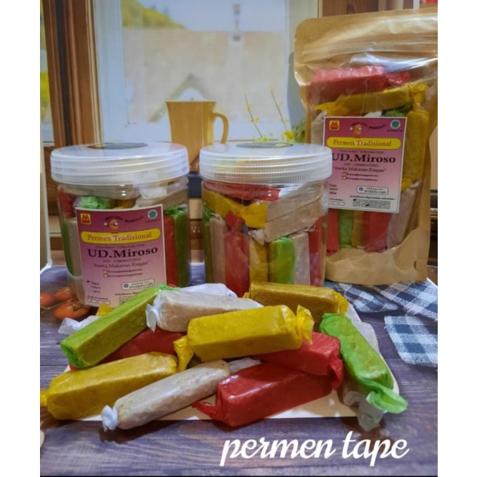 

permen tape toples 500ml UD.Miroso GK