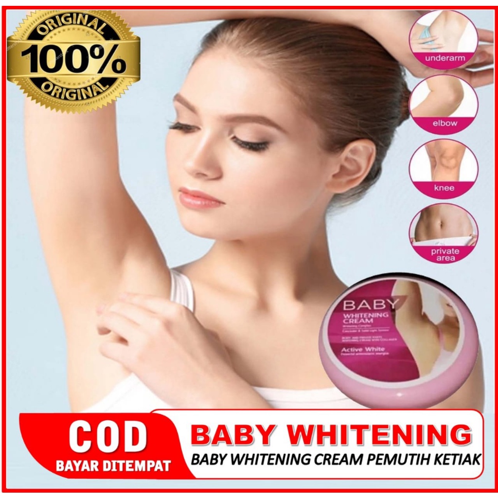 PEMUTIH KULIT PRIA WANITA BADAN MUKA WAJAH KETIAK SELAKANGAN CREAM PENCERAH KETIAK SHINKURIM - PEMUT