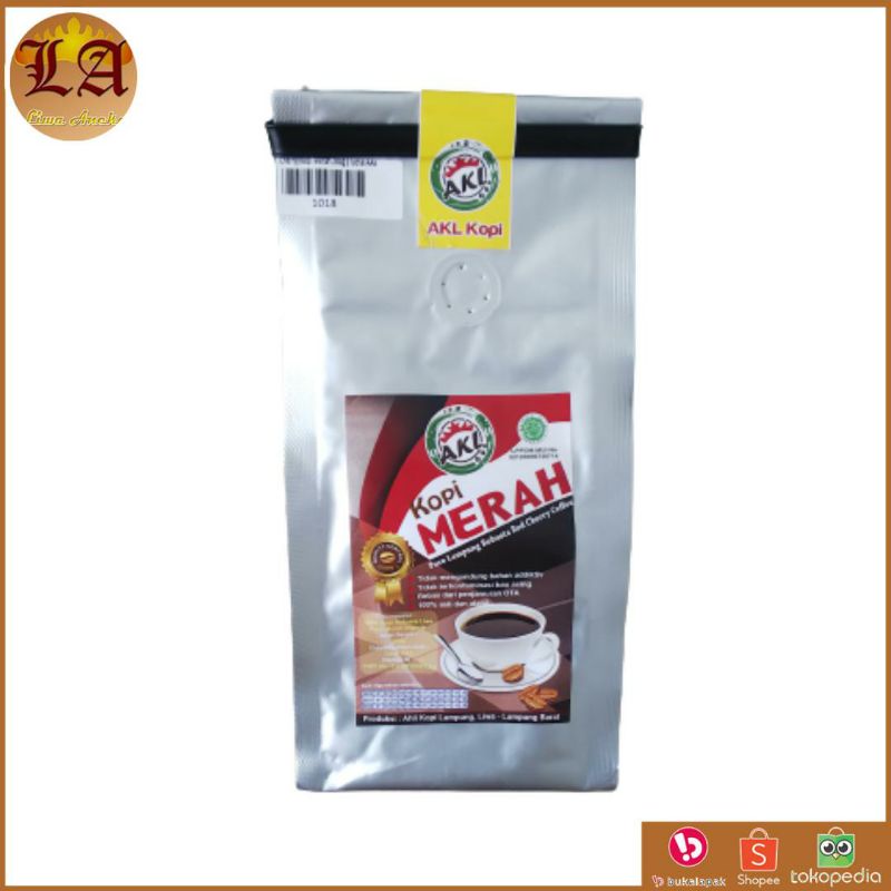 

AKL Coffee - Robusta Lampung Red Cherry Bubuk Halus 200gr