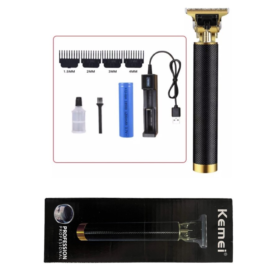 Cukuran Vintage T9 Alat Cukur Hair Clipper Jenggot Kumis Rambut