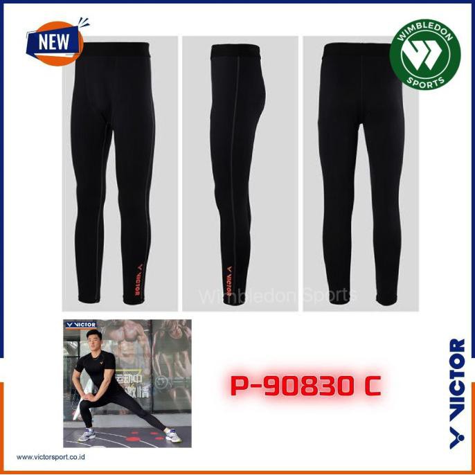 Celana Ketat Compression Victor P-90830 / Legging Training Victor Ori