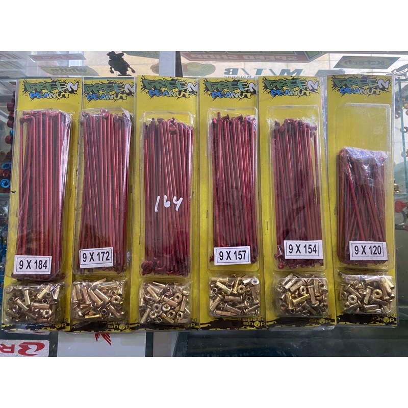 RUJI MERAH READY UKURAN 172-164-157
