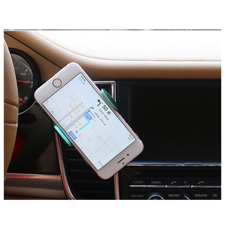 360 ° universal car air vent mount holder ponsel berdiri cradle smart phone