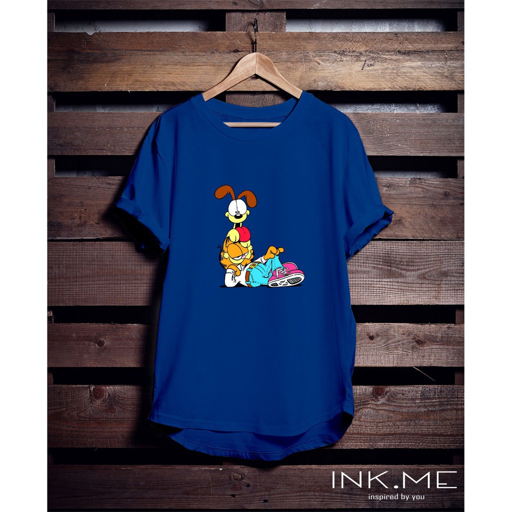 Kaos Garfield - Cool Garfield Tshirt/KAOS SABLON GARFIELD PROMO/ KAOS UNISEX