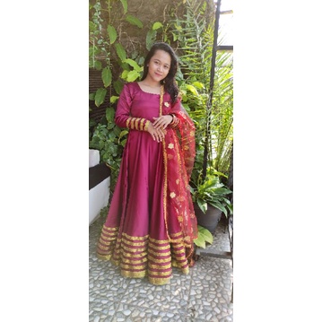 anarkali/ baju india wanita/lehenga