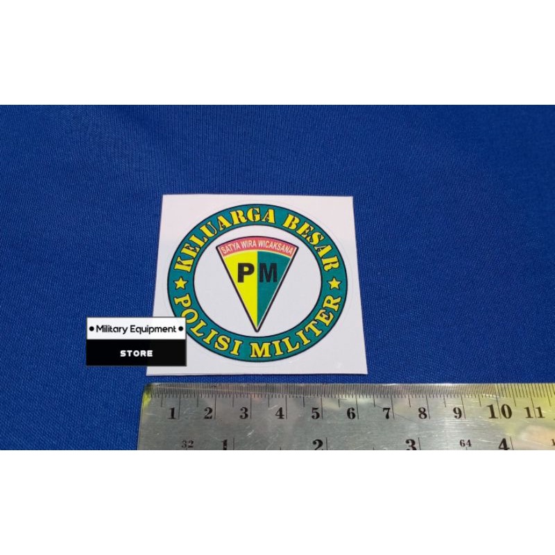 STIKER KELUARGA BESAR POLISI MILITER - STIKER PM