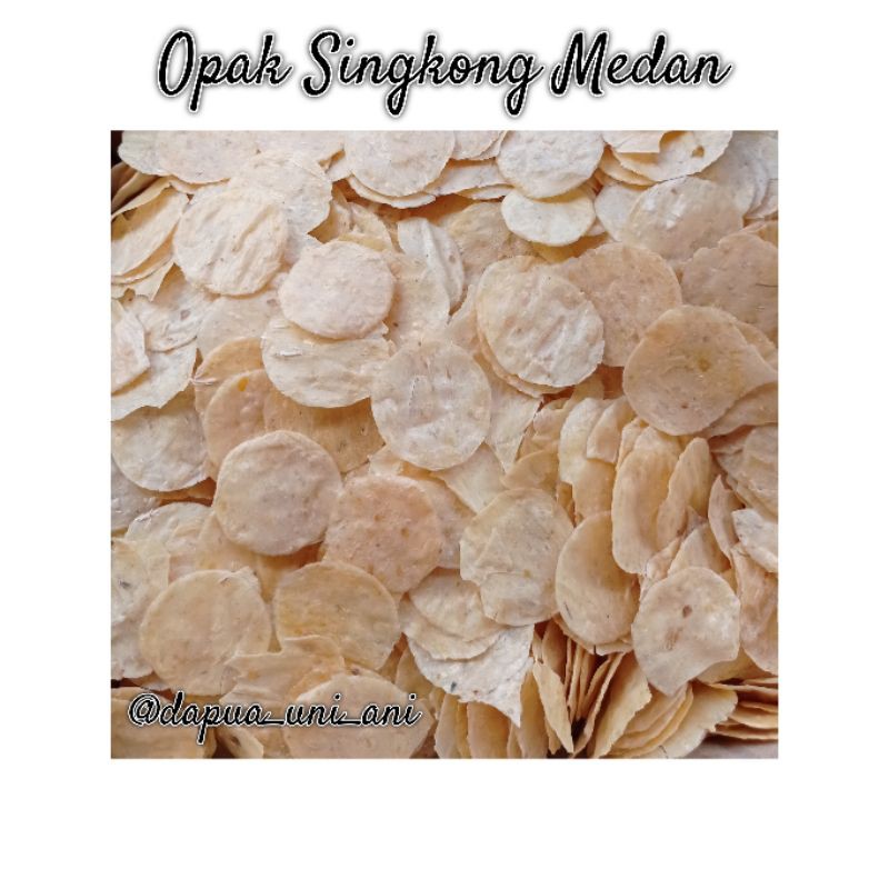 

OPAK SINGKONG MEDAN / OPAK KOIN / OPAK KANCING 250gr