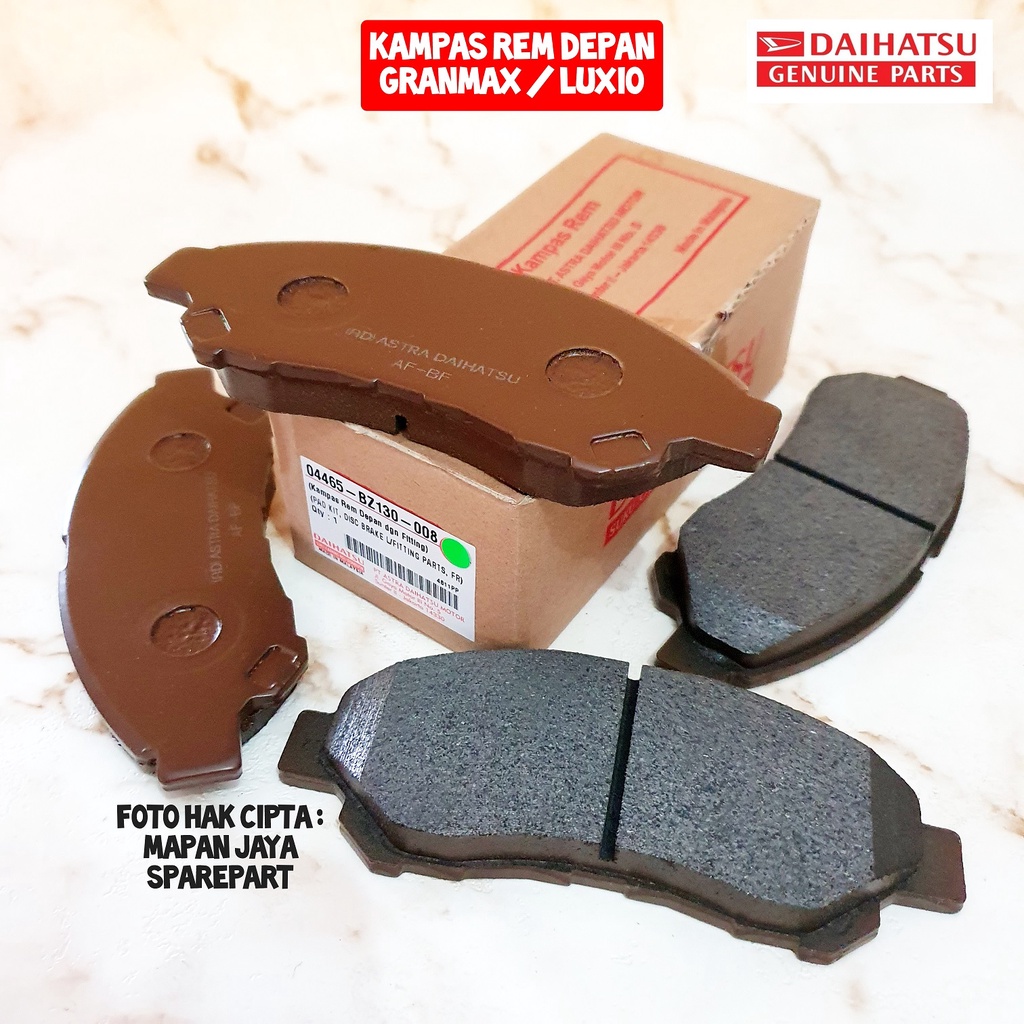 ORI BRAKE PAD - KAMPAS REM DEPAN GRANMAX / GRANDMAX / LUXIO ORIGINAL