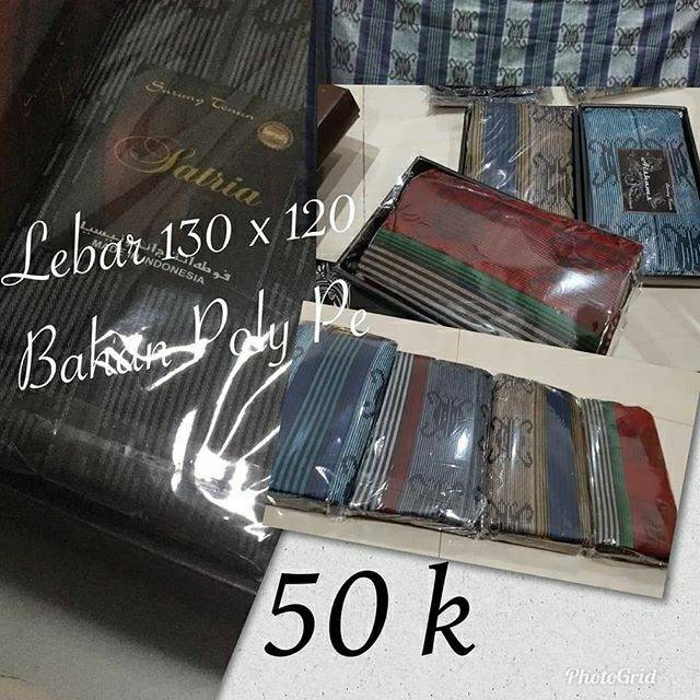 New Sarung Tenun Satria / AlShams / Gajah Berlin