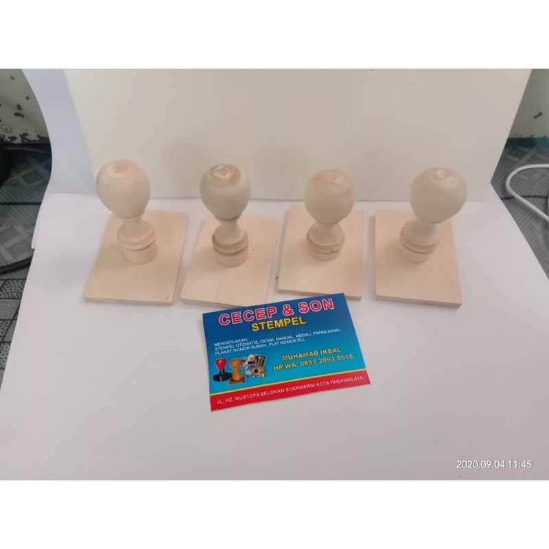 

GAGANG STEMPEL KAYU 27X55