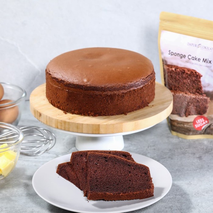 

b011tee Dapur Cokelat Premix Chocolate Sponge Da01D100