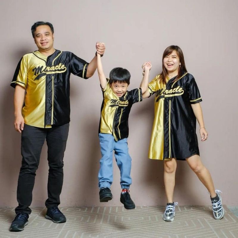 Jersey Baseball Custom Familyset full bordir