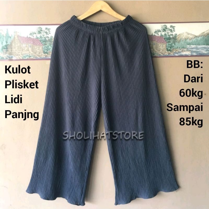 KULOT LIDI PLISKET JUMBO BB MAXIMAL 90KG / CELANA KULOT PLISKET LIDI XXL JUMBO / CELANA WANITA KULOT PLISKET LIDI BIG SIZE / CELANA KULOT PLISKET LIDI JUMBO / KULOT PLISKET LIDI MURAH BERKUALITAS PREMIUM / KULOT PLISKET LIDI PANJANG XXL / SHOLIHATSTORE