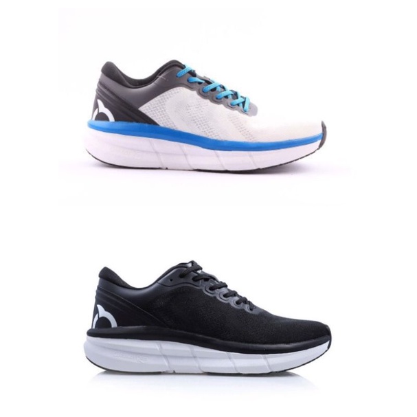 Ortuseight Sepatu Running Hyperfuse Black/White