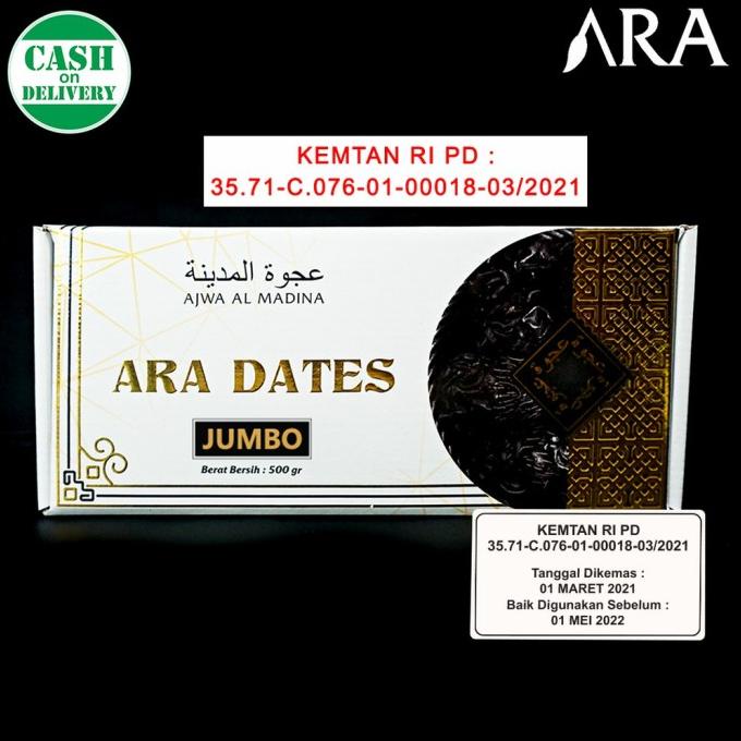 

Berkualitas Kurma Ajwa Jumbo Kemtan Premium 500 Gr 4_X0Ngl45_