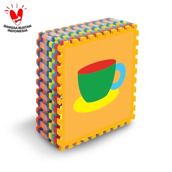 Edumat karpet matras evamat puzzle tikar Kitchen [8Lbr]/ playmat bayi