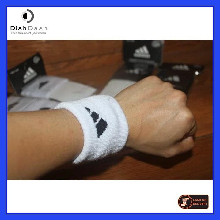 [BAYAR DI TEMPAT] 1 Pasang Wristband Adidas / Wrist Band / Handband / Hand Band Adidas Termurah