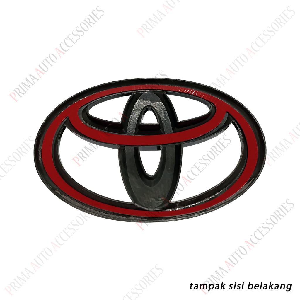 Casing Logo Toyota Carbon 15 cm