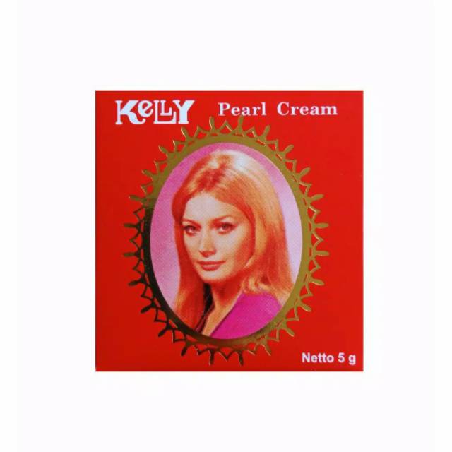 Bedak Kelly Original BPOM Pearl Cream Penghilang Jerawat Flek Hitam Di Wajah Ukuran 5 Gram &amp; 15 Gram