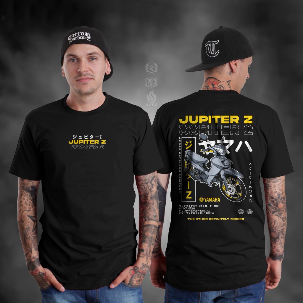 KAOS JUPITER Z KAOS TSHIRT YAMAHA JUPITER Z BAJU JUPITER Z