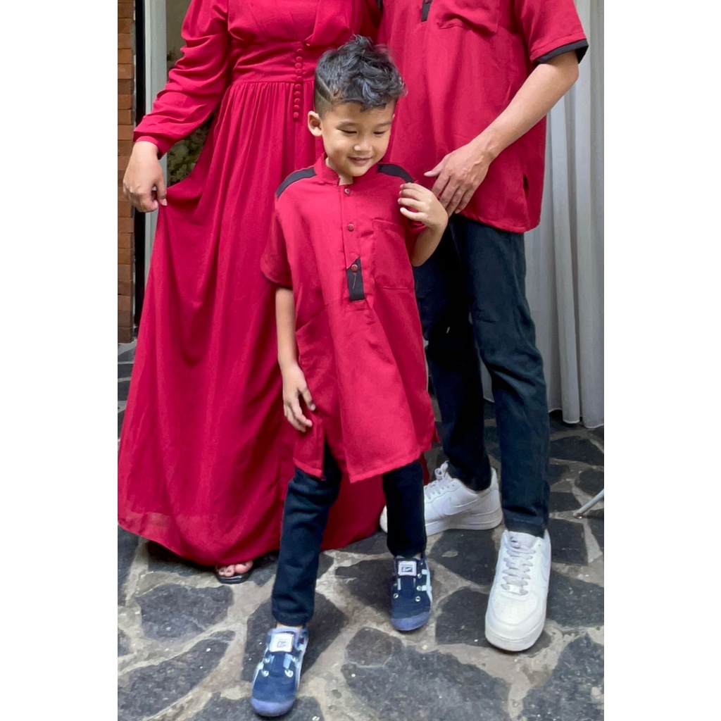 Jessicacollectionn 408# Kurta anak cowok / kurta anak Moscrepe