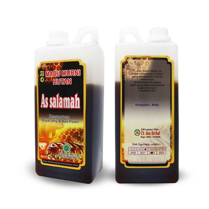 

Madu Murni Hutan As salamah Assalamah 1 kg