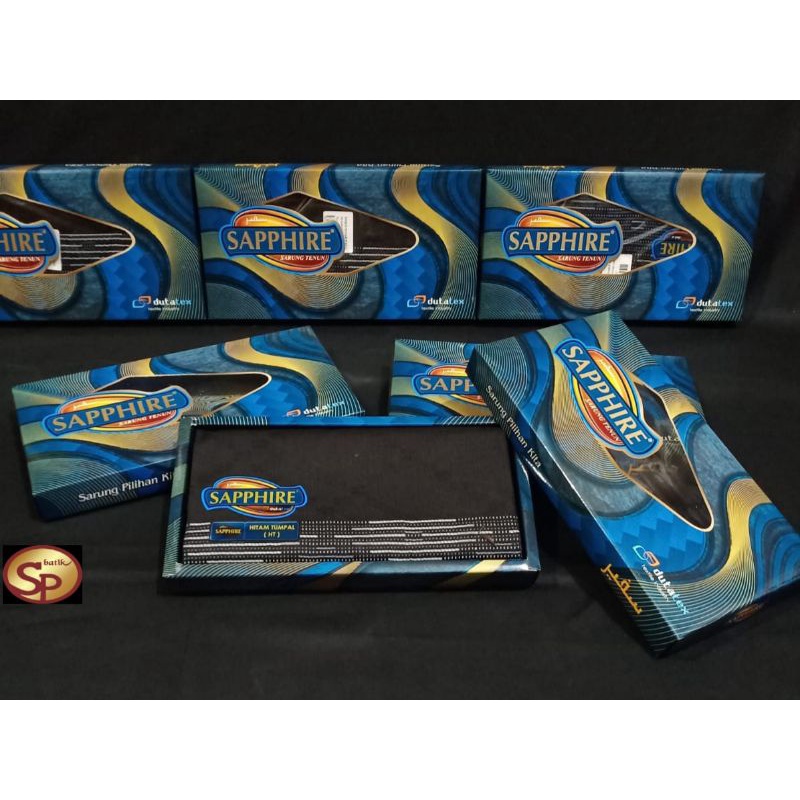 SARUNG SAPPHIRE HITAM