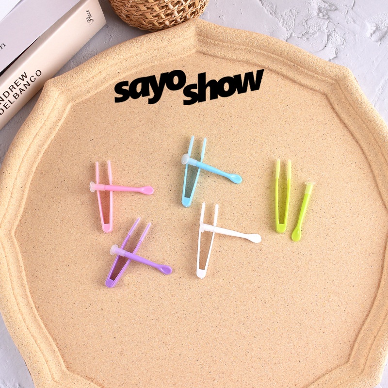 SAYOSHOW - Set Aksesoris Softlens | Penjepit Softlens + Tongkat Stick Pasang |