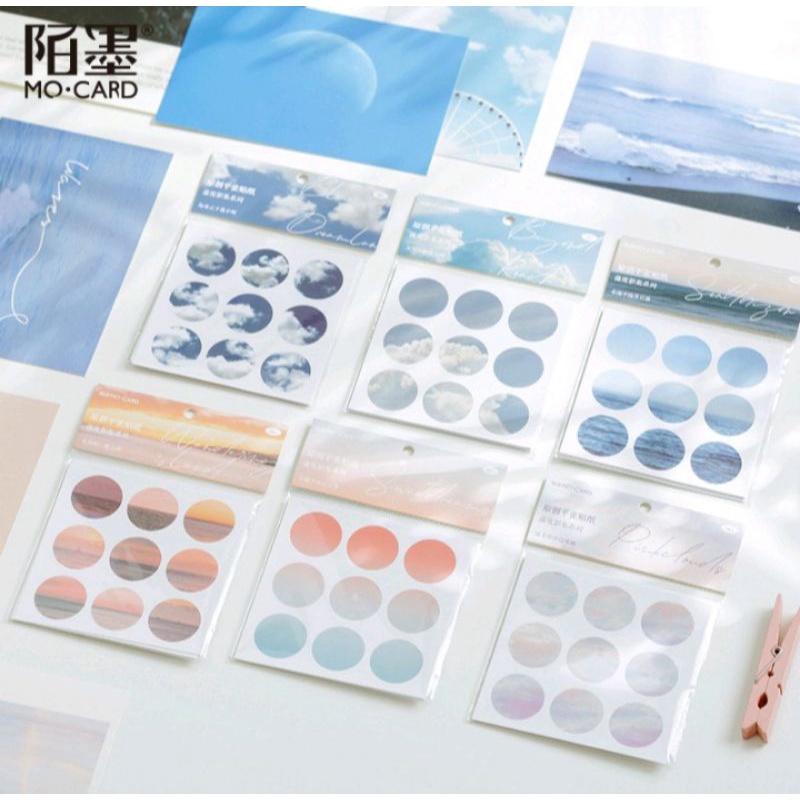 

Stiker Titik Besar Big Dot Sticker Aesthetic