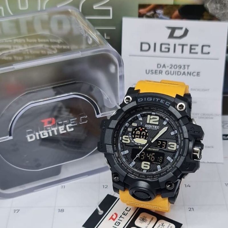 HOT SALE 0DIGITEC DA 2093 / DA-2093 / DA2093 DG Watch Jam Tangan ORIGINAL