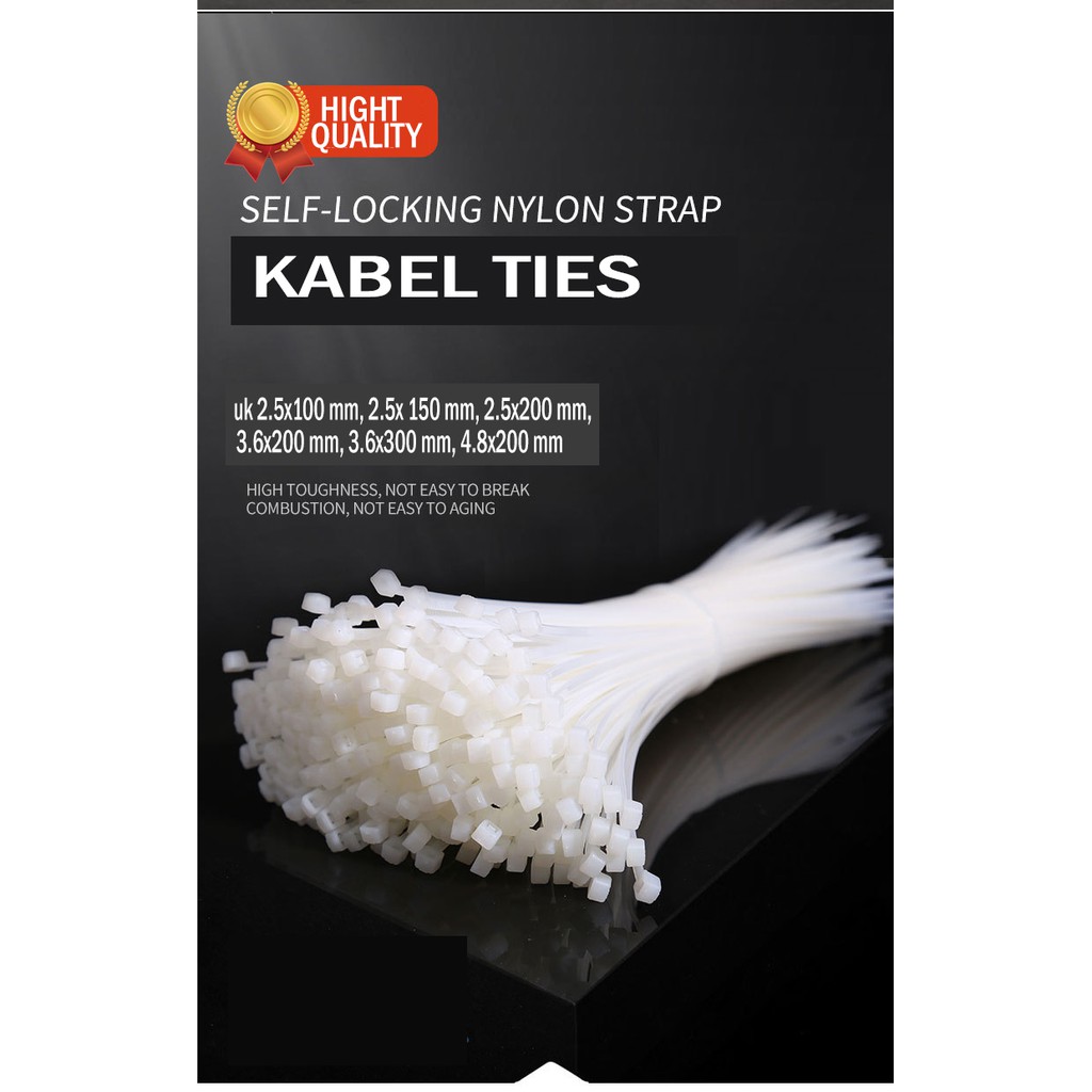 Kabel Ties/Kabel Tie/Tis Cable Higt Quality