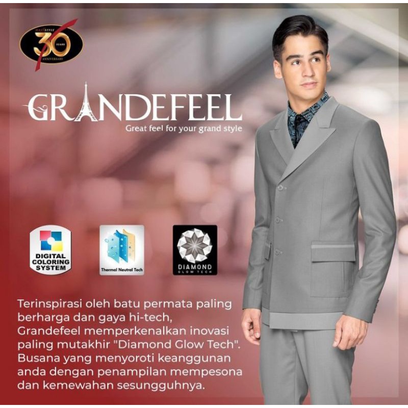 Grandefeel kain jas celana seragam Pemda Tni Polri