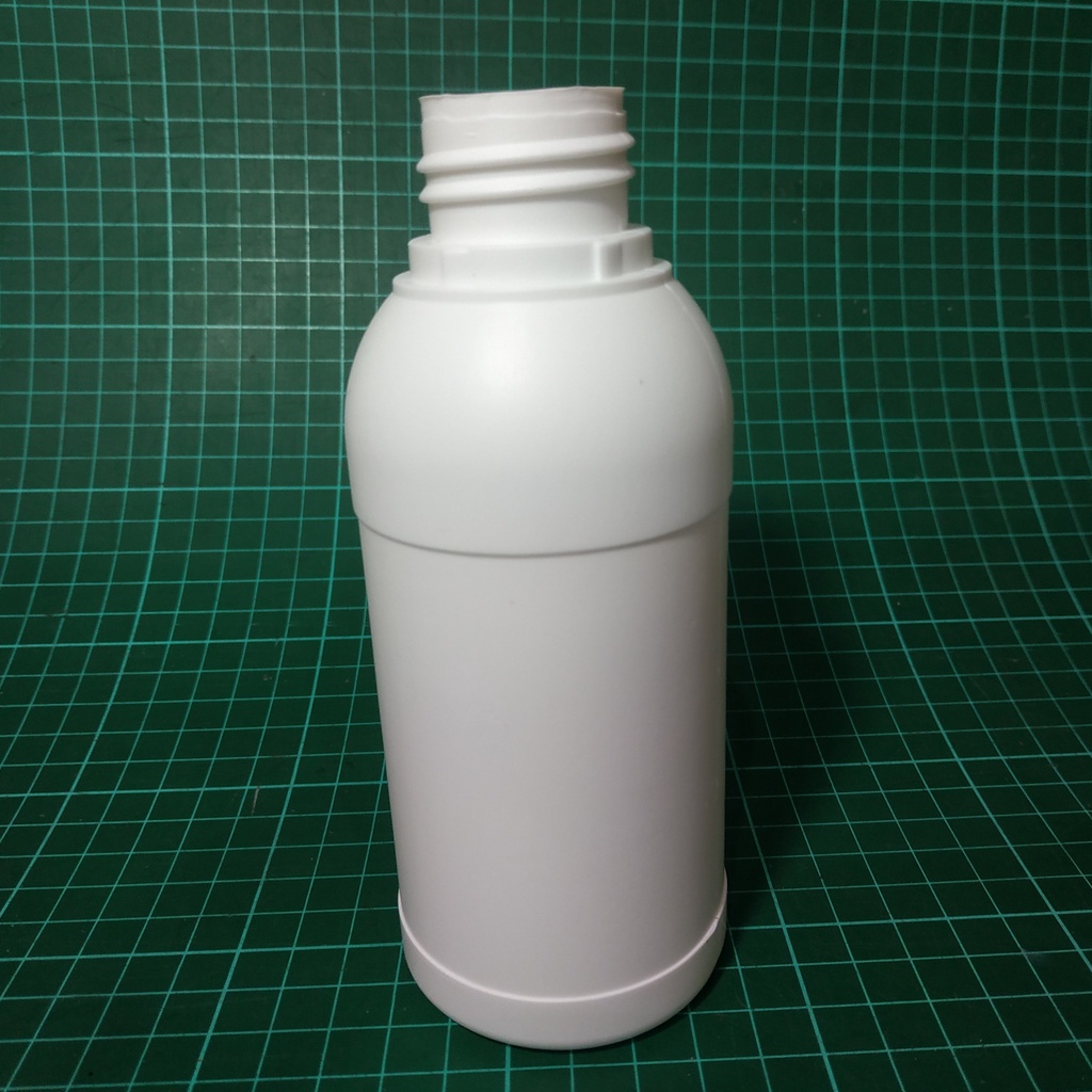 Harga Grosir- Botol LABOR 100 ml agro Pert 100ml Plastik HDPE kimia pupuk Bulet cc putih susu bening