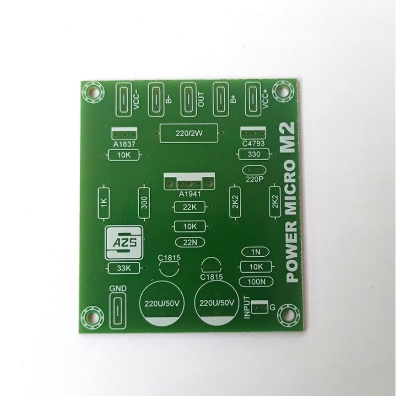 PCB Power Amplifier MICRO M2 Mono By AZS
