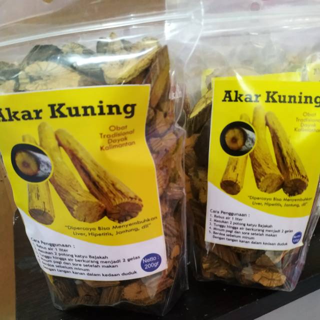 Akar Kuning Asli Kalimantan