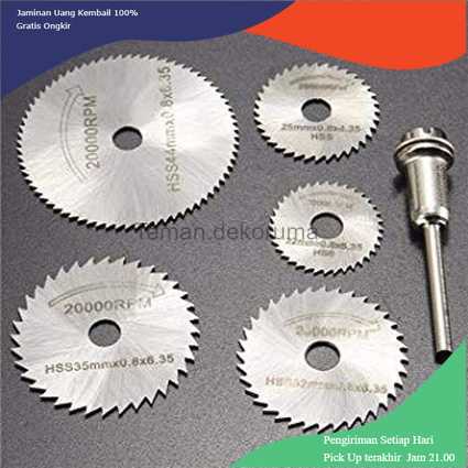 TD-DFA Taffware Mata Bor Mini Gerinda Kayu HSS 22/25/32/35/44 mm 5 PCS -58686