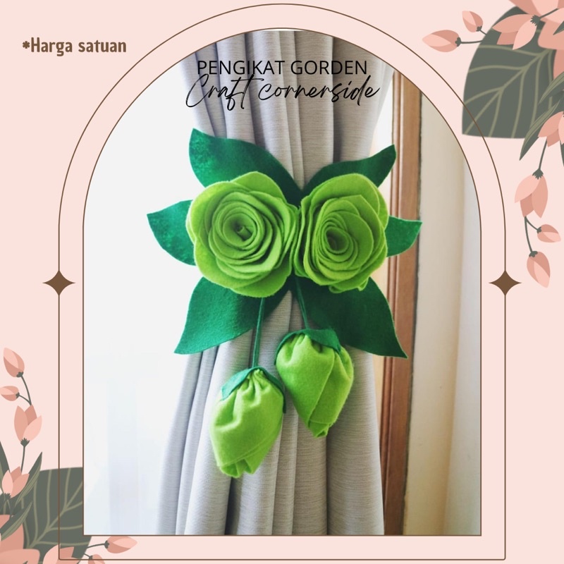 Tali Gorden / Ikat Gorden / Tali Hordeng / Tali Pengikat Gorden / Tasel Gorden / Tassel Gorden motif