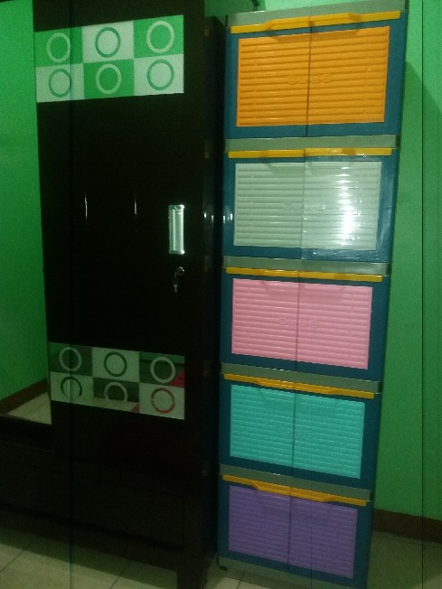 Lemari Plastik Mini My Susun 5 Lemari Pakian Plastik Minimalis S/5