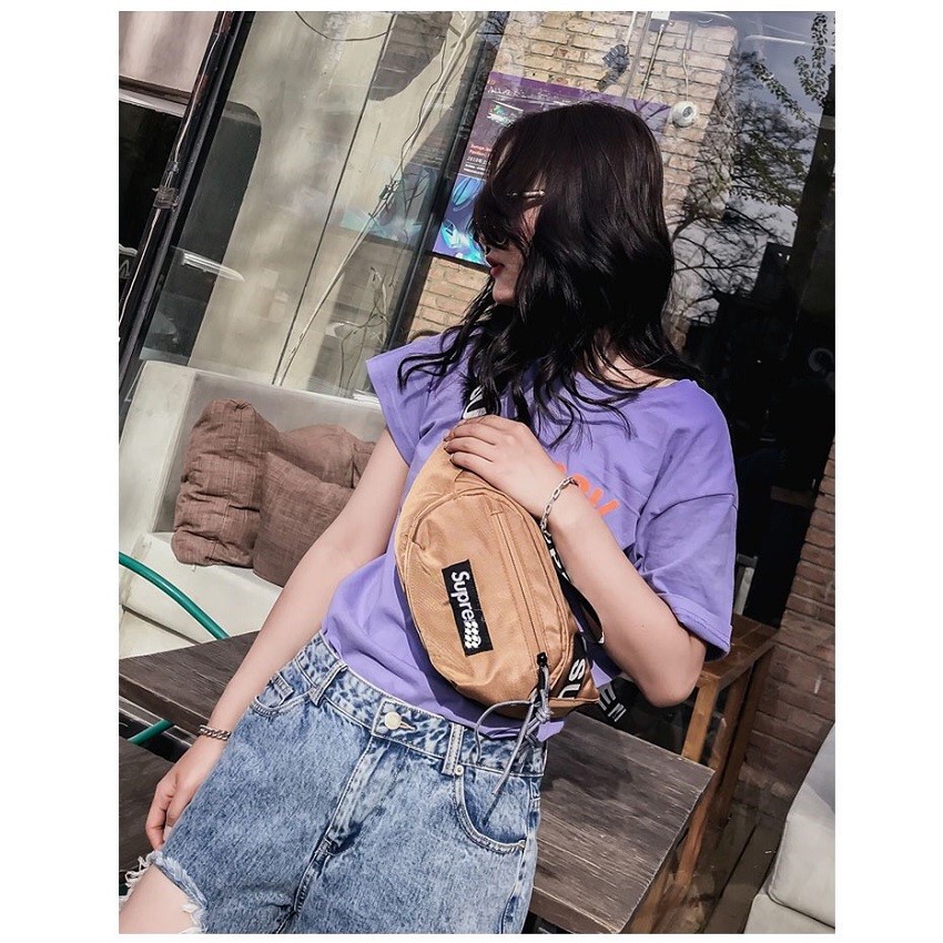 Tas Pinggang Pria Wanita Import Waist Bag Body Bag - WB007