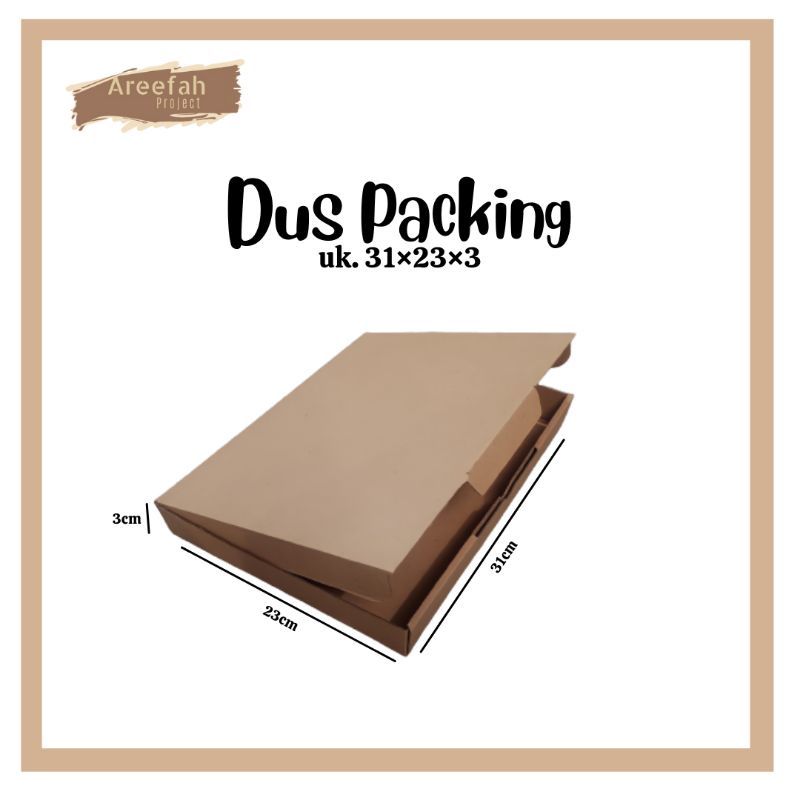 

KARDUS KARTON / KARDUS BOX / KARDUS PACKING DIE CUT UKURAN 31x23x3 cm