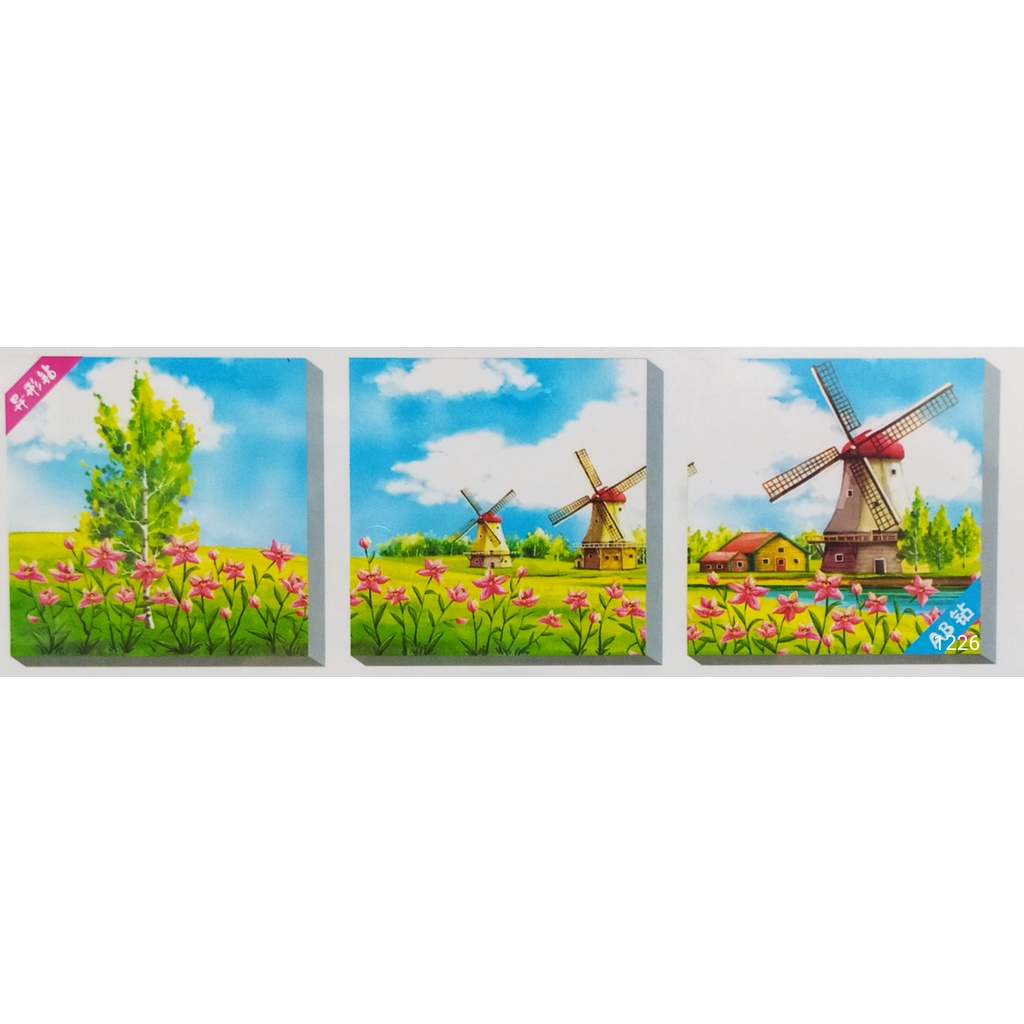 DIY DIAMOND PAINTING DIAMOND PAINTING DRILL WINDMILL (5D)