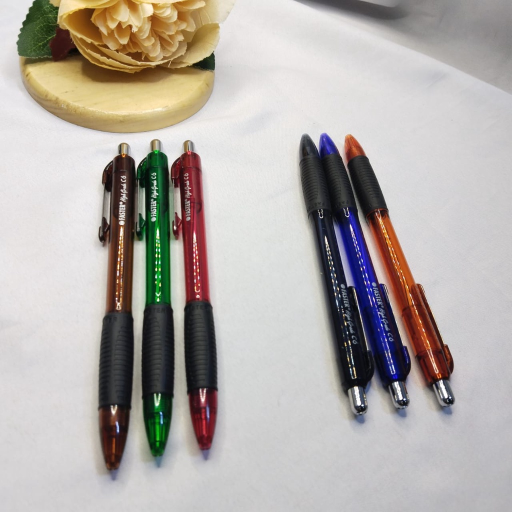 

PULPEN FASTER C6 BALLPOINT KLIP KUALITAS BAGUS