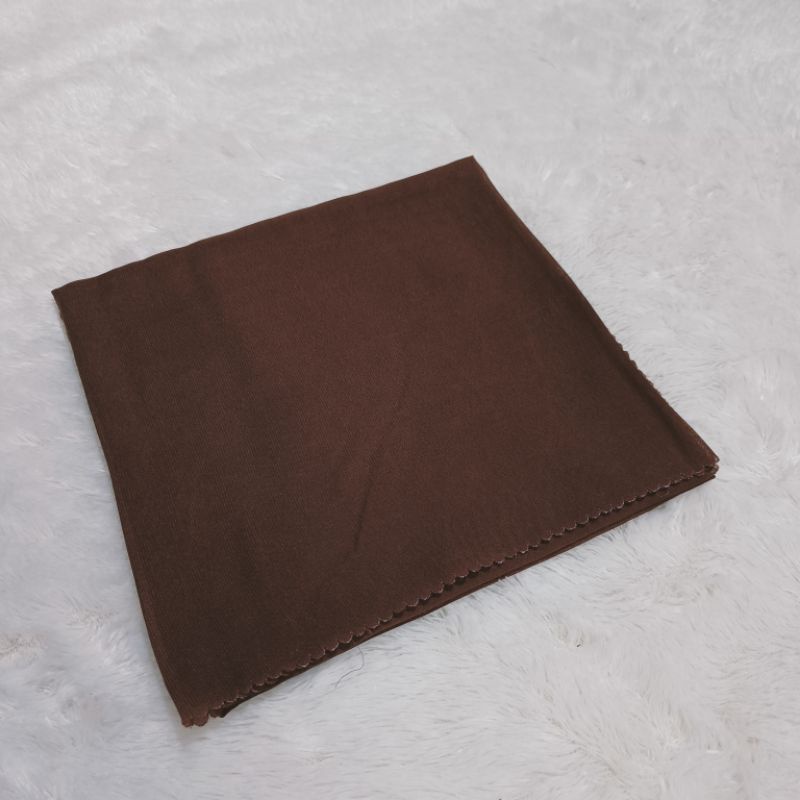 Jilbab Bella Square Laser Cut Original Polycotton PREMIUM Kerudung Segi Empat-Laser COUGATH